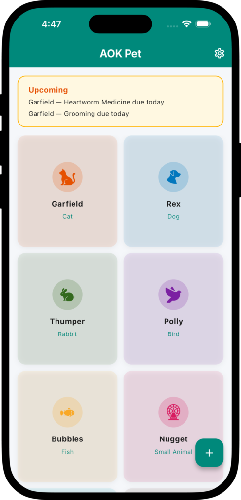 AOK Pet screenshot
